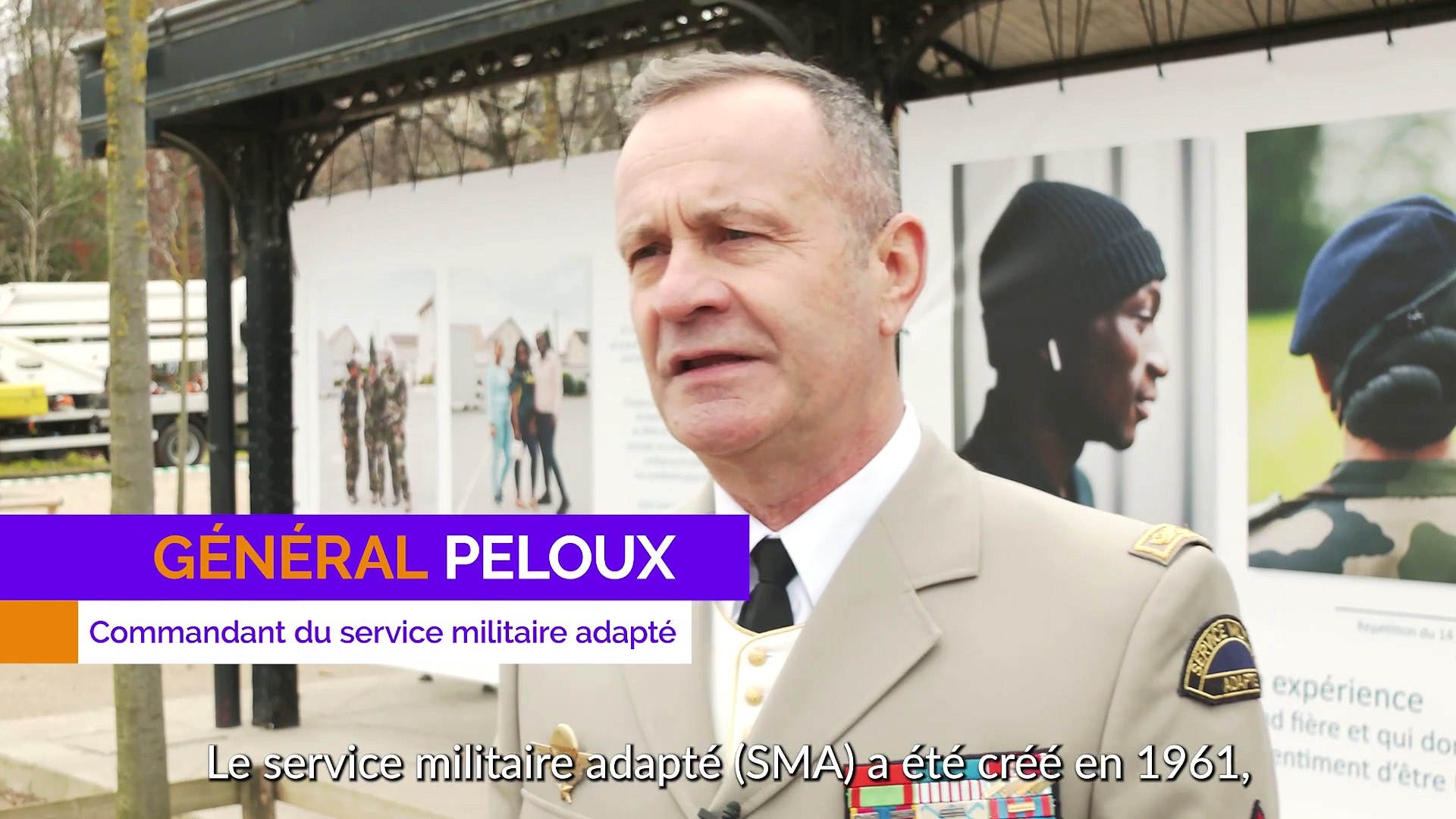 Exposition sur le Service militaire adapté au Jardin du Luxembourg - Vidéo  Dailymotion
