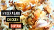 Hyderabadi Biryani | Hyderabadi chicken biryani| Hyderabadi recipes | Hyderabadi food channel