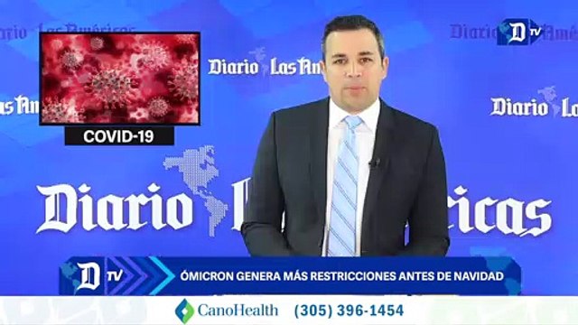Ómicron genera más restricciones antes de Navidad | El Diario en 90 segundos