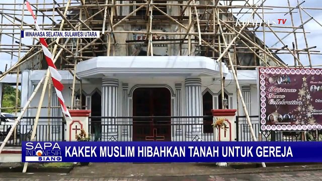 Kakek Muslim Ini Hibahkan Tanah untuk Gereja