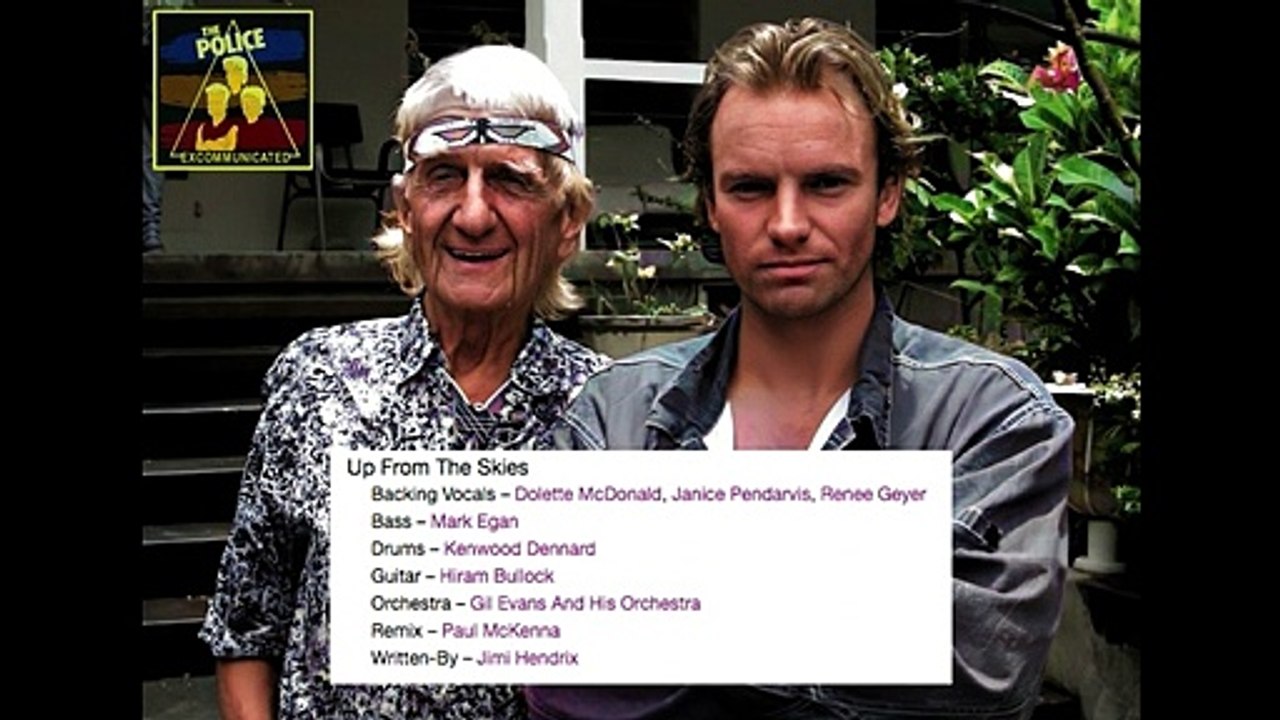 Sting & Gil Evans Orchestra - Up From The Skies (Jimi Hendrix studio cover version)