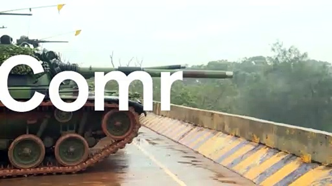 Des chars taïwanais s'exercent au combat lors d'une simulation d'invasion militaire