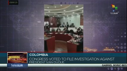 Colombia: Congress voted to file investigation against the President