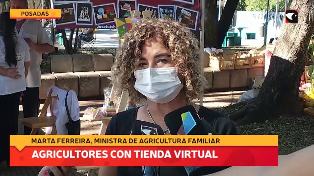 Agricultores con tienda virtual