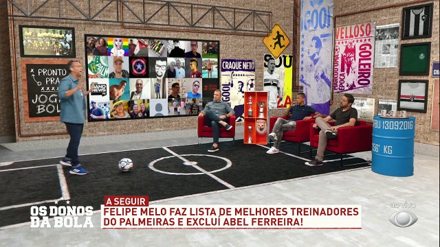 O Craque Neto comentou sobre as declarações polêmicas de Felipe Melo, sobre Abel Ferreira e Leila Pereira. Segundo o apresentador, o volante quis parecer vítima na história...#OsDonosdaBola