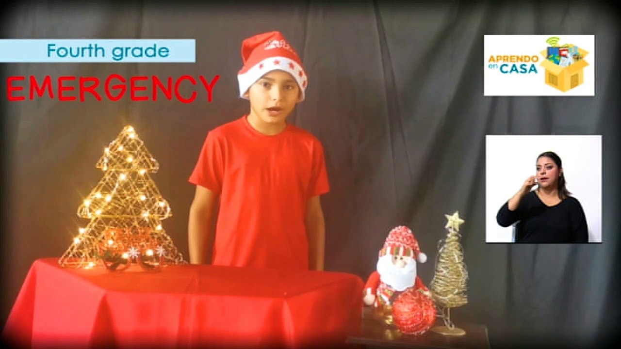 #AprendoEnCasa Inglés: What a Disaster!  (Cuarto Año - Primaria)