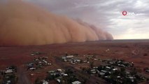 Avustralya'da dev kum fırtınası
