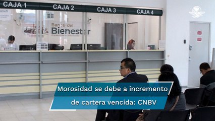 Tiene Banco del Bienestar la morosidad más alta de los bancos en México