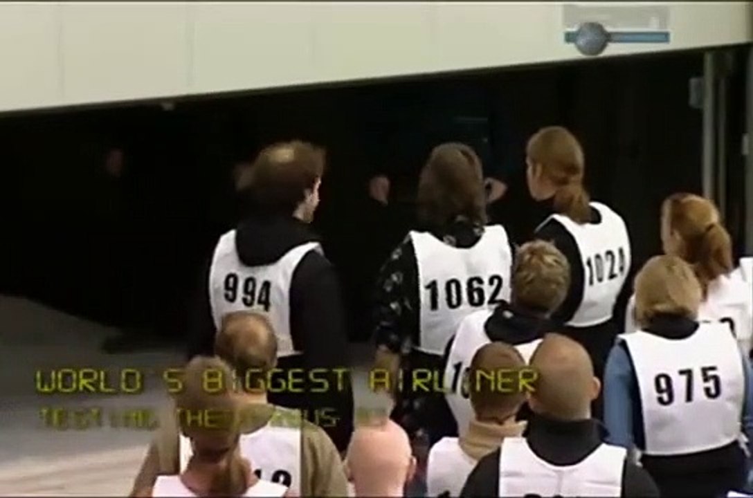 Airbus A380 Evacuation Teste