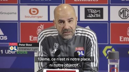 19e j. - Bosz : "La pression ? À Lyon, elle est toujours là"