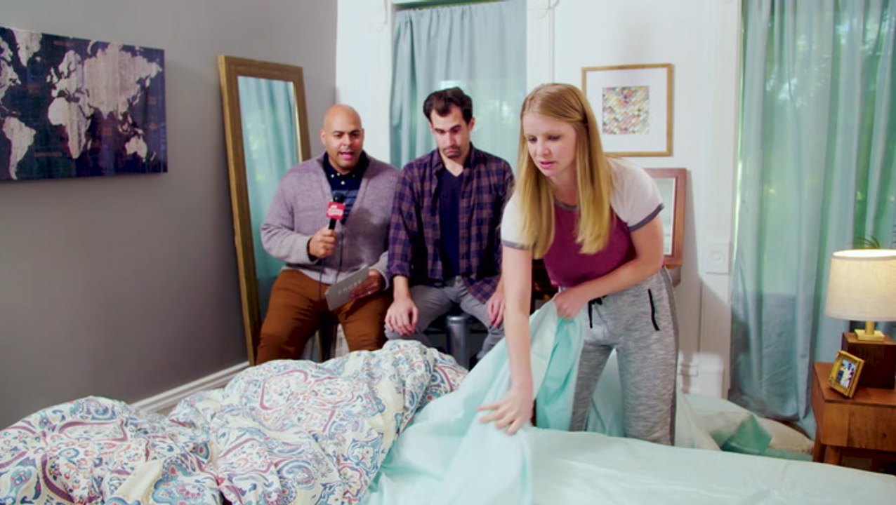 Get ready for the throw pillow throw down. It's a new Chore Champion.