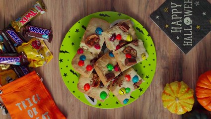 Too Much Halloween Candy Leftovers? Say Hello To Blondies.