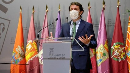 Mañueco justifica el adelanto por la «traición» de Cs y la moción de censura del PSOE