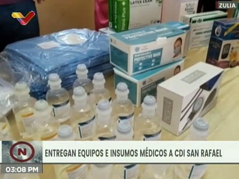 Entérate | Entregan equipos e insumos médicos a los centros de salud del mcpio. Mara, edo. Zulia