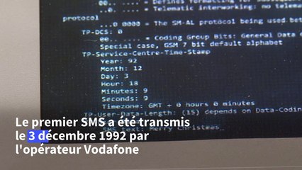 Le premier SMS de l'histoire vendu 107.000 euros aux enchères
