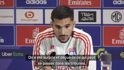 19e j. - Aouar condamne les violences : "On veut que les familles aillent voir les matches en toute sécurité"