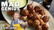 Justin Chapple makes Spicy Lamb Meatballs with Green Goddess Dip