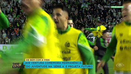 Em entrevista para a Rádio Bandeirantes, Elia Júnior e Jair Ventura conversaram sobre a permanência do Juventude na Série A e falou sobre  seu futuro.