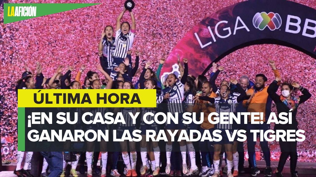 Rayadas se coronan campeonas de la Liga MX Femenil tras derrotar a Tigres en penales