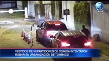 Sujetos vestidos de repartidores intentaron robar en un conjunto residencial