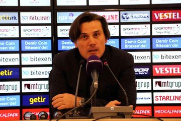 Montella: "Fatih hocanın olmayışını avantaja çevirmemiz bizim için iyi oldu"