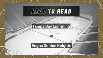 Vegas Golden Knights vs Tampa Bay Lightning: Moneyline