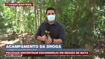 Policiais encontram refinaria com muita maconha em matagal Mais informações em: band.com.br/brasilurgente #BrasilUrgente