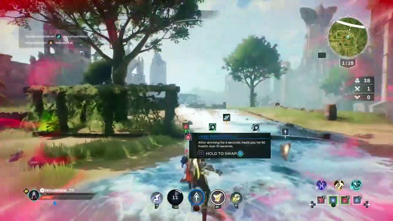 Spellbreak BR Gameplay: Casual BR Match (Wind and Fire)