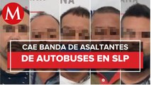 La policía estatal desarticulo una banda de asaltantes de autobuses