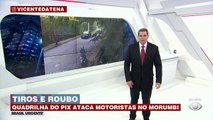Bandidos de moto rendem motoristas e levam tudo Mais informações em: band.com.br/brasilurgente #Br