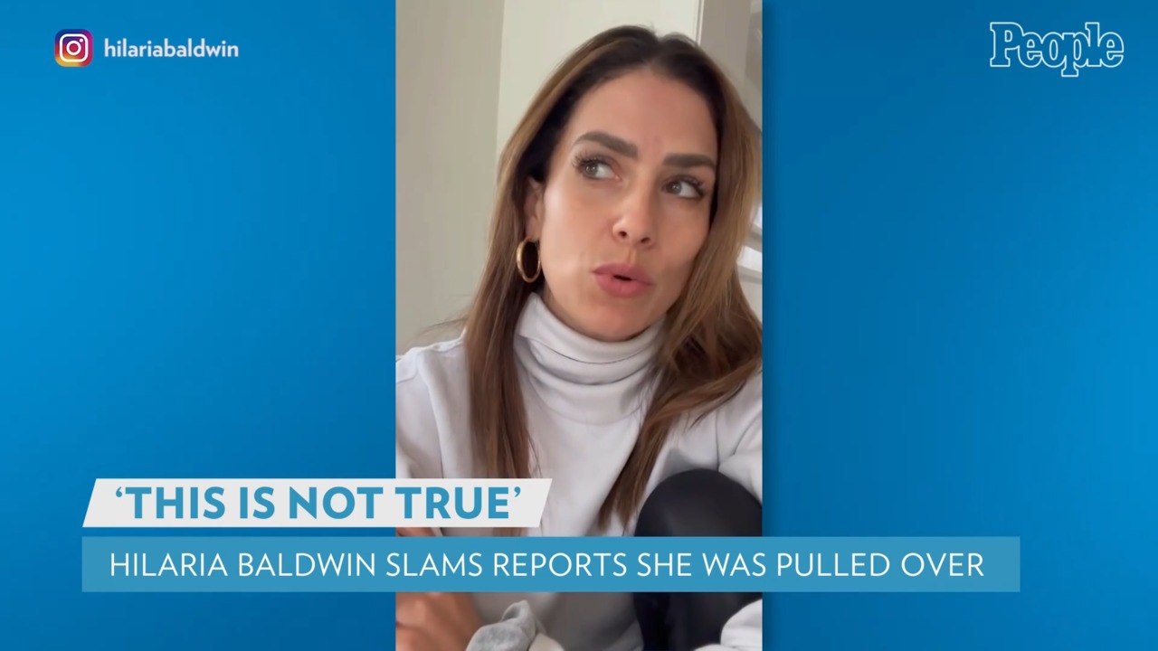 Hilaria Baldwin Slams Reports She and Husband Alec Baldwin Were Pulled Over by Police: 'This Is Not True'