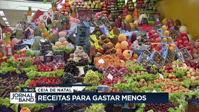 O Jornal da Band foi a um dos maiores mercado populares do Brasil pra te mostrar dicas de economia na hora de montar o jantar de Natal.