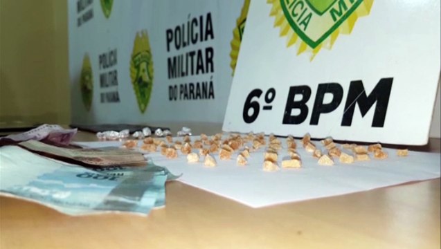 Menores são apreendidos pela ROCAM com 80 pedras de crack no Bairro Santa Cruz