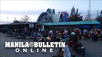 People continue to line up in Pier 1 Cebu City to get a chance to travel to their destinations