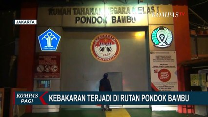 Скачать видео: Rutan Negara Kelas 1 Pondok Bambu Jakarta Kebakaran, Diduga Karena Korsleting Listrik di Dapur