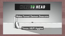 Wake Forest Demon Deacons Vs. Texas A&M Aggies, Gator Bowl: Spread