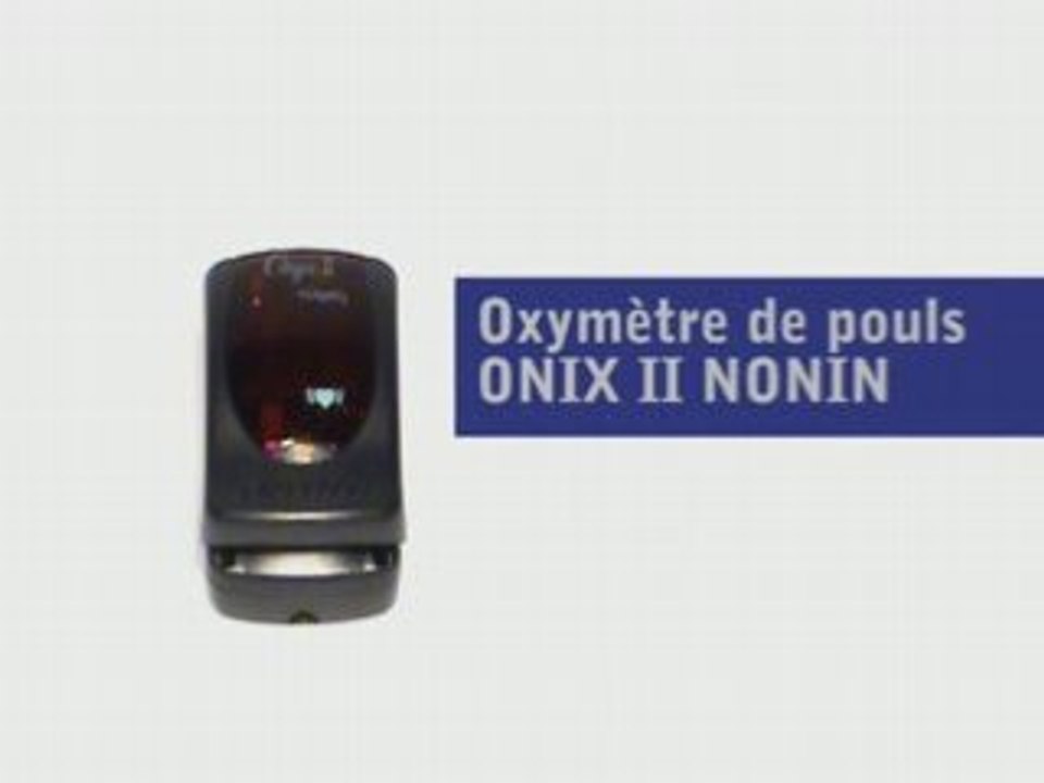 Oxymètre onyx II nonin en vente chez Nmmédical