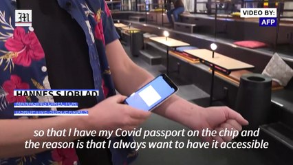 Microchip allows you to carry your Covid pass under your skin