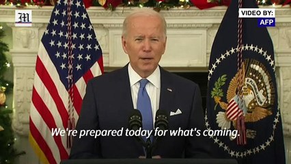 'We're prepared' to tackle Omicron virus variant says Biden