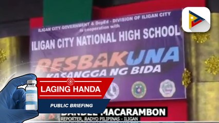 Télécharger la video: Una at pangalawang araw ng Bayanihan Bakunahan 2 sa Iligan, dinagsa