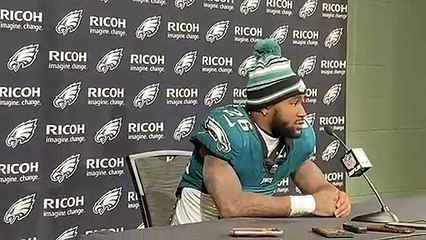 Miles Sanders after win vs. Washington in Week 15