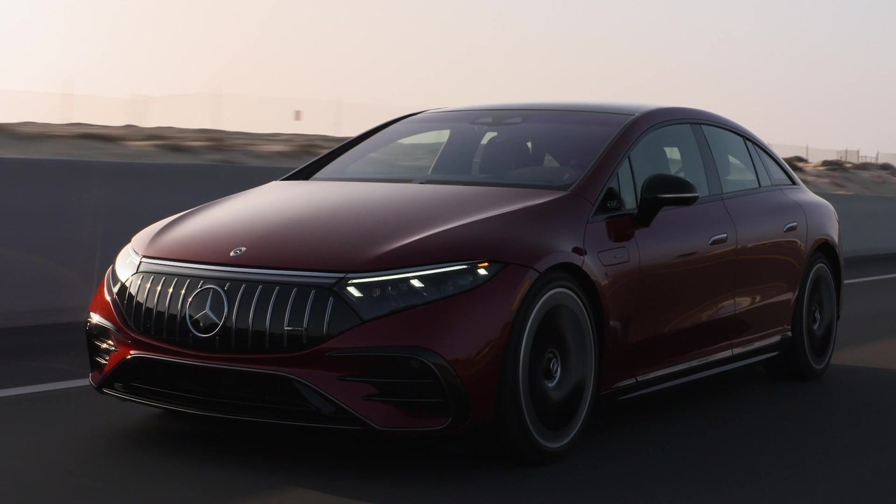Der neue Mercedes-AMG EQS 53 4MATIC+ mit batterie-elektrischem Antrieb