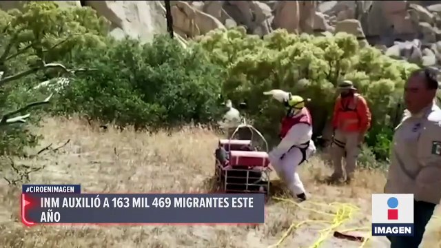 INM auxilió a 163 mil 469 migrantes en 2021 | Noticias con Ciro Gómez Leyva