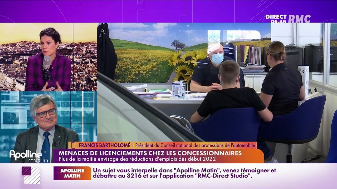 On peut tout dire sur RMC : Menaces de licenciements chez les concessionnaires - 22/12