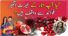 Anar ke hairat angez faiday janien iss health segment mei