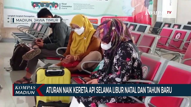 Aturan Naik Kereta Api Selama Libur Natal Dan Tahun Baru