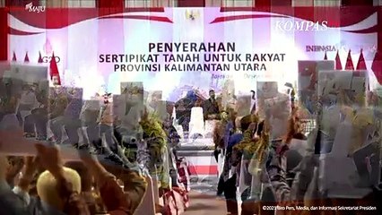 Saat Presiden Jokowi Terkejut Tahu Luas Tanah Milik Warga di Tarakan