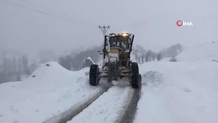 Muş'ta 117 köy yolu ulaşıma açıldı