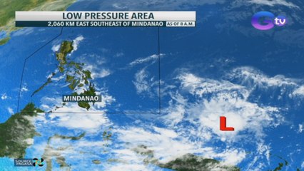 Tiyansang pumasok sa PAR ang binabantayang LPA, muling tumaas | News Live