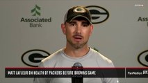 Matt LaFleur on Health of Packers Before Browns Game